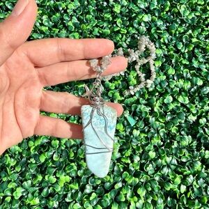 Larimar & Labradorite Necklace